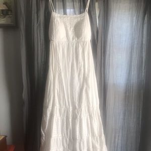 Boho white dress